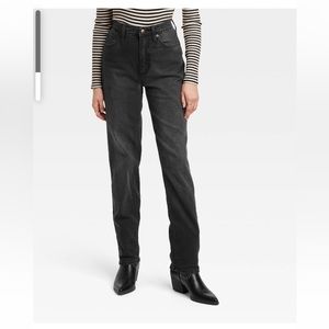 NWT High rise 90s straight jean